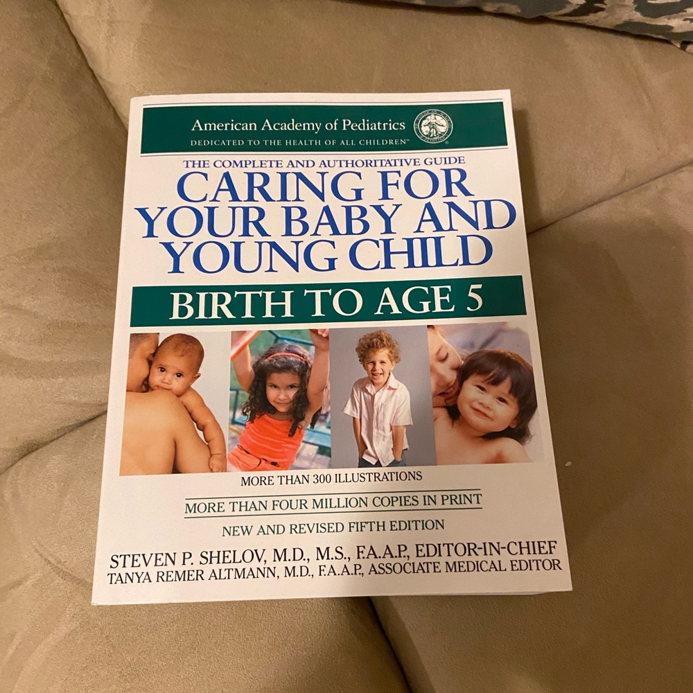 Brand new American academy of pediatrics caring for your baby book